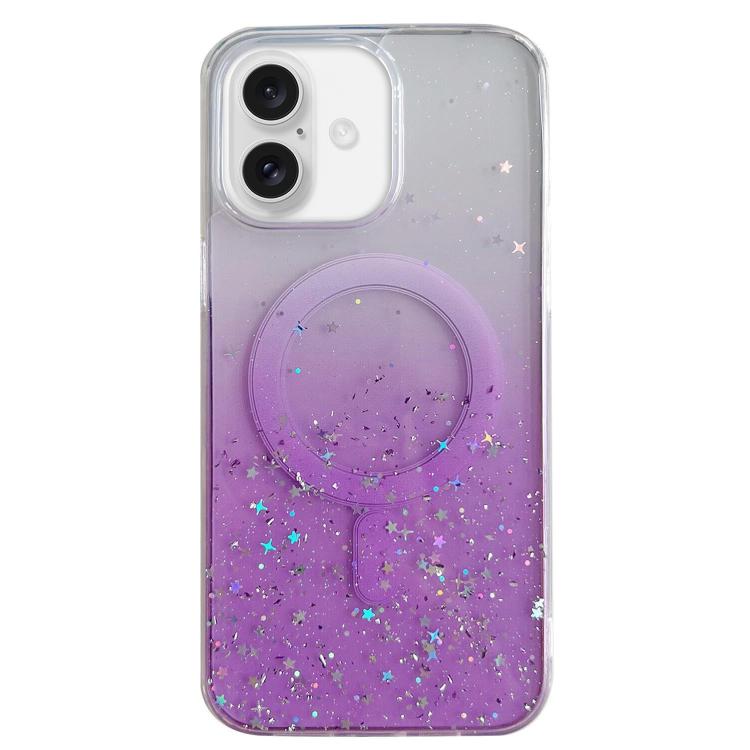 Glitter MagSafe Hybrid Clear TPU Phone Case, For iPhone 15 Pro Max, For iPhone 15 Pro, For iPhone 15 Plus, For iPhone 15