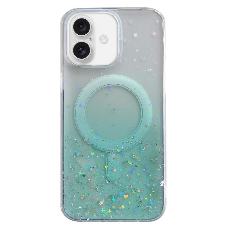 Glitter MagSafe Hybrid Clear TPU Phone Case, For iPhone 15 Pro Max, For iPhone 15 Pro, For iPhone 15 Plus, For iPhone 15
