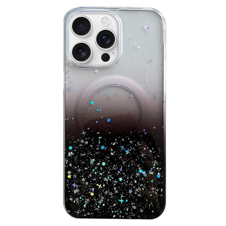 Glitter MagSafe Hybrid Clear TPU Phone Case, For iPhone 15 Pro Max, For iPhone 15 Pro, For iPhone 15 Plus, For iPhone 15