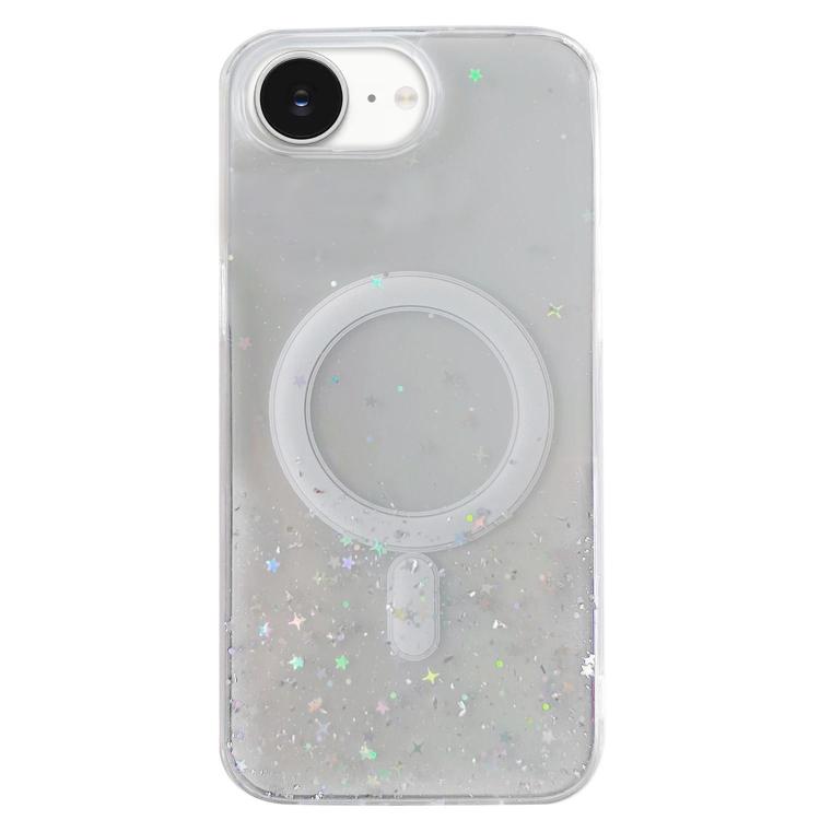 Glitter MagSafe Hybrid Clear TPU Phone Case, For iPhone 15 Pro Max, For iPhone 15 Pro, For iPhone 15 Plus, For iPhone 15