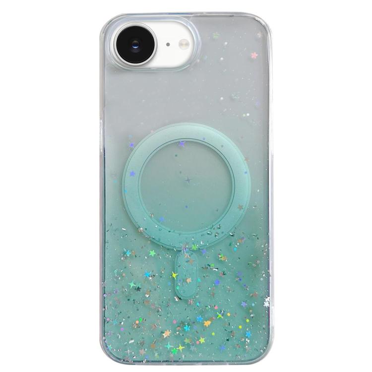 Glitter MagSafe Hybrid Clear TPU Phone Case, For iPhone 15 Pro Max, For iPhone 15 Pro, For iPhone 15 Plus, For iPhone 15