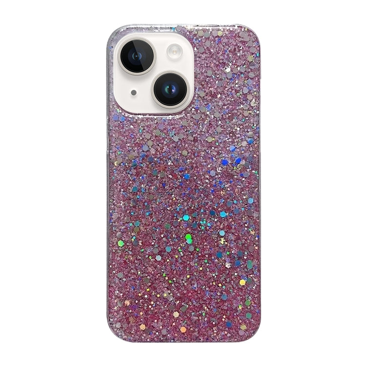 Glitter Sequins Epoxy TPU Phone Case, For iPhone 15 Pro, For iPhone 15 Plus, For iPhone 15