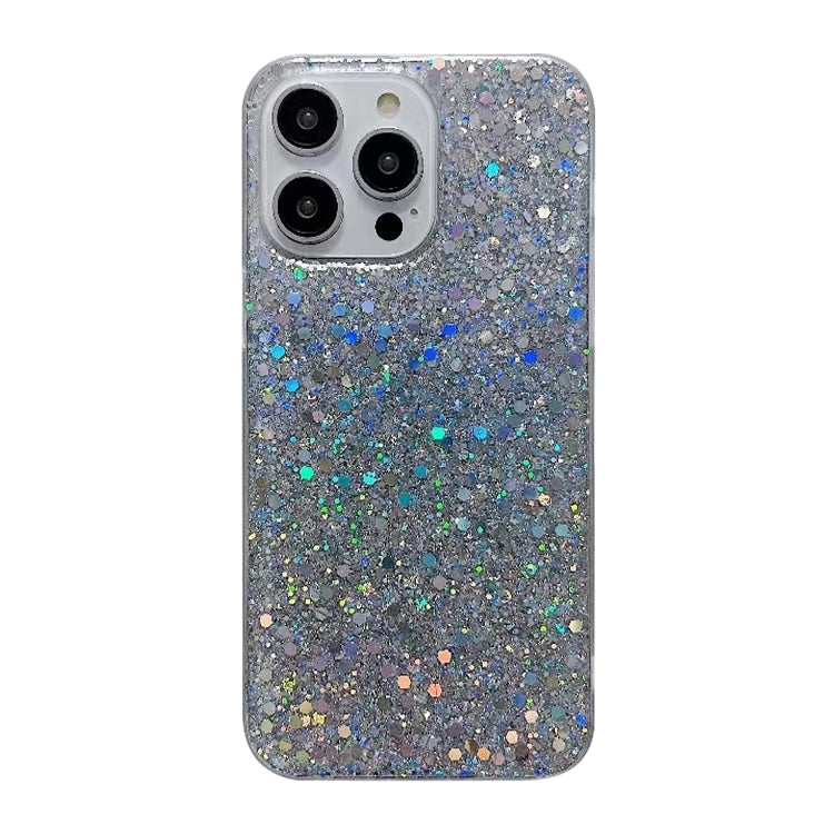 Glitter Sequins Epoxy TPU Phone Case, For iPhone 15 Pro, For iPhone 15 Plus, For iPhone 15