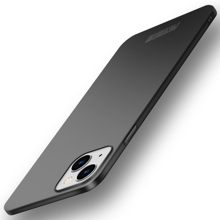 PINWUYO Micro-Frosted PC Ultra-thin Hard Phone Case with Magsafe Magnetic Ring, For iPhone 15 Pro Max, For iPhone 15 Pro, For iPhone 15 Plus, For iPhone 15