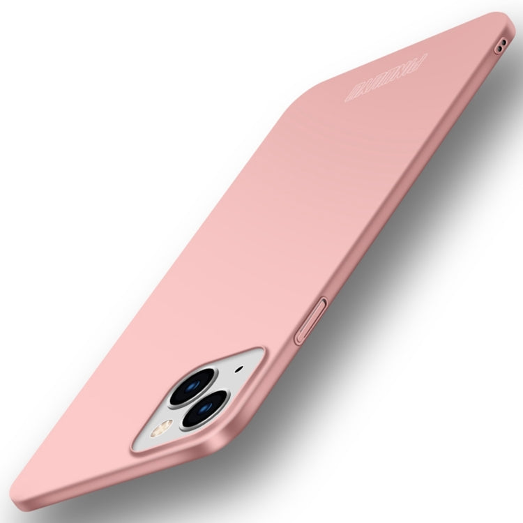 PINWUYO Micro-Frosted PC Ultra-thin Hard Phone Case with Magsafe Magnetic Ring, For iPhone 15 Pro Max, For iPhone 15 Pro, For iPhone 15 Plus, For iPhone 15