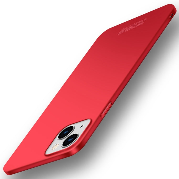 PINWUYO Micro-Frosted PC Ultra-thin Hard Phone Case with Magsafe Magnetic Ring, For iPhone 15 Pro Max, For iPhone 15 Pro, For iPhone 15 Plus, For iPhone 15