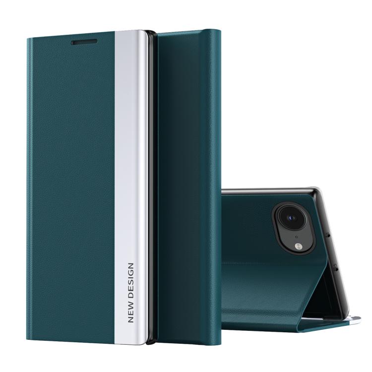 Side Electroplated Adsorption Leather Phone Case, For iPhone 18 Pro / 17 Pro, For iPhone 18 Pro Max / 17 Pro Max, For iPhone 17e / 16e
