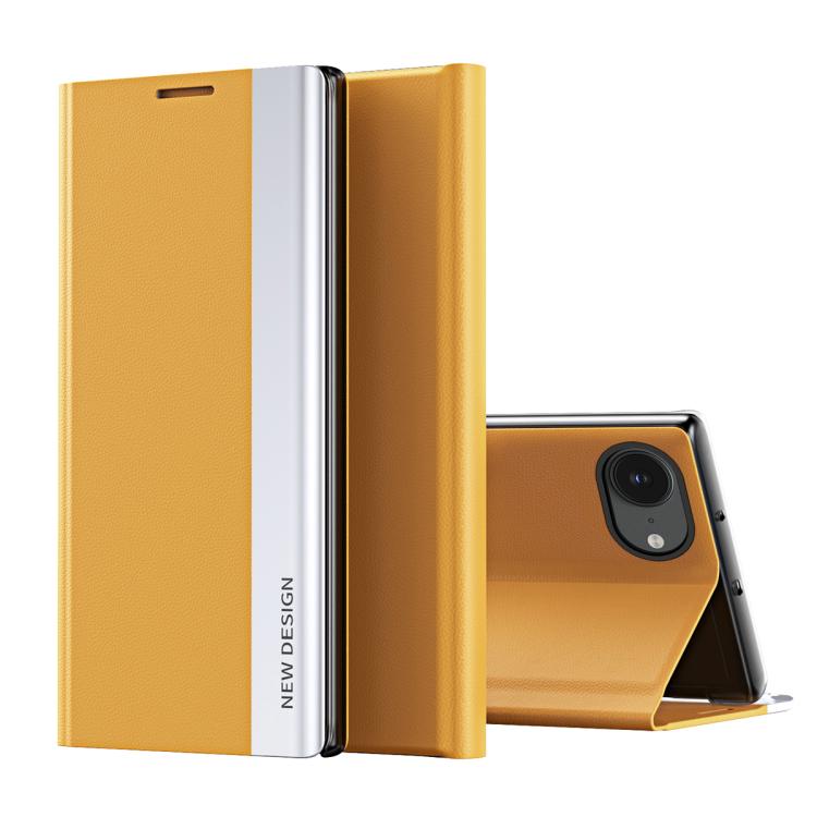 Side Electroplated Adsorption Leather Phone Case, For iPhone Air, For iPhone 16e, For iPhone 16 Pro Max