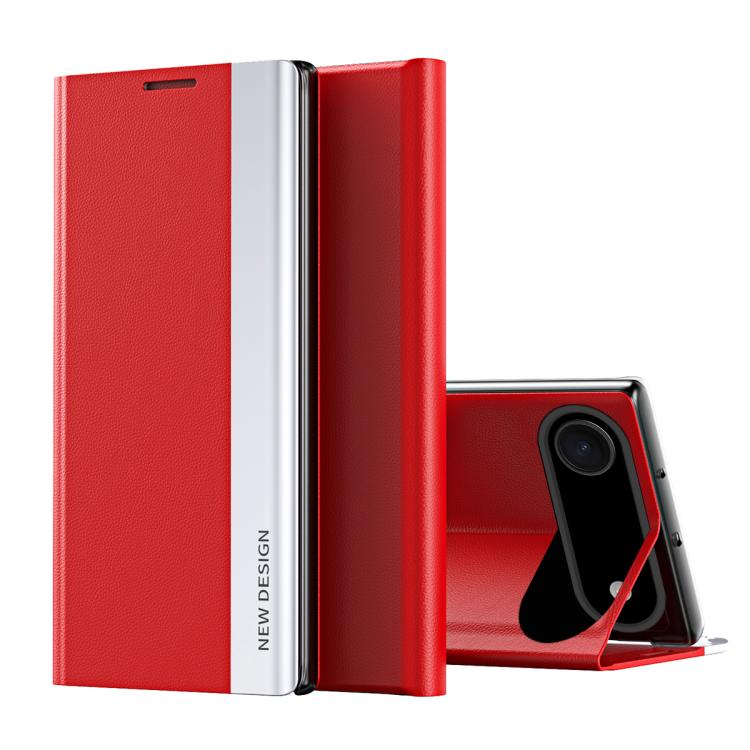 Side Electroplated Adsorption Leather Phone Case, For iPhone Air, For iPhone 16e, For iPhone 16 Pro Max