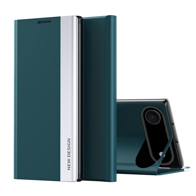 Side Electroplated Adsorption Leather Phone Case, For iPhone Air, For iPhone 16e, For iPhone 16 Pro Max