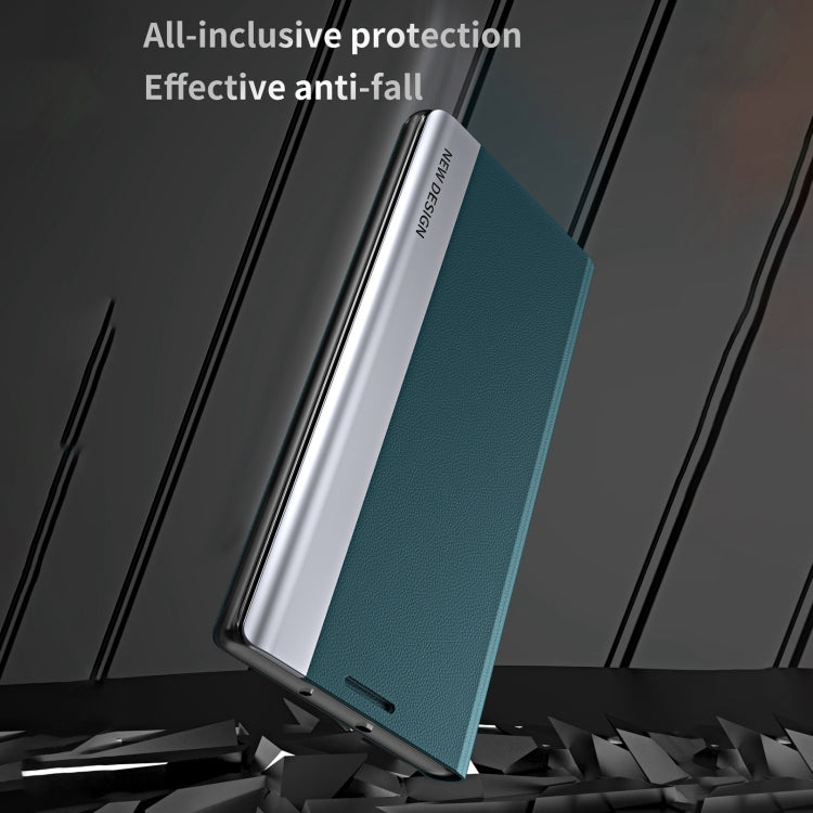 Side Electroplated Adsorption Leather Phone Case, For iPhone Air, For iPhone 16e, For iPhone 16 Pro Max