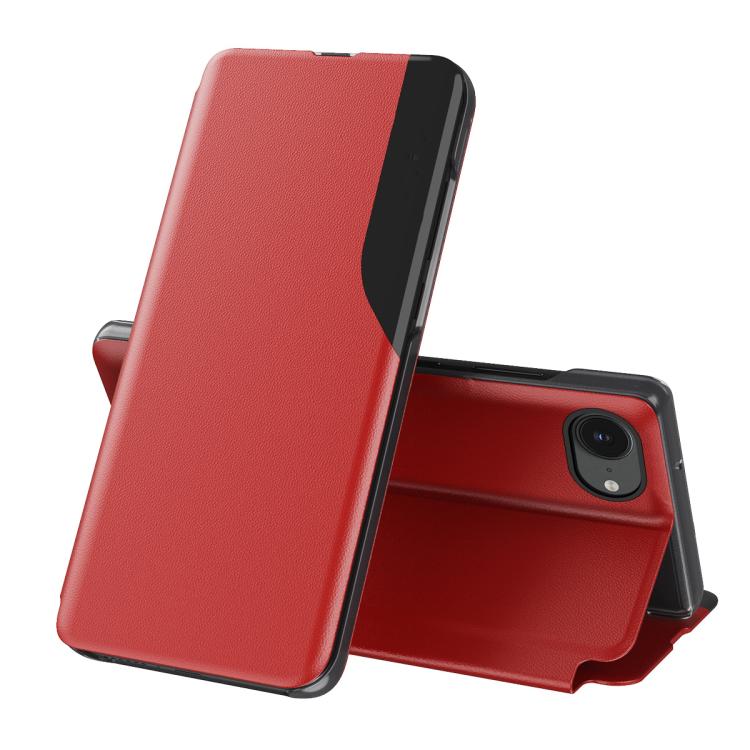 Side Display Flip Leather Phone Case, For iPhone 17e / 16e, For iPhone 17 Pro Max, For iPhone 17 Pro, For iPhone 17