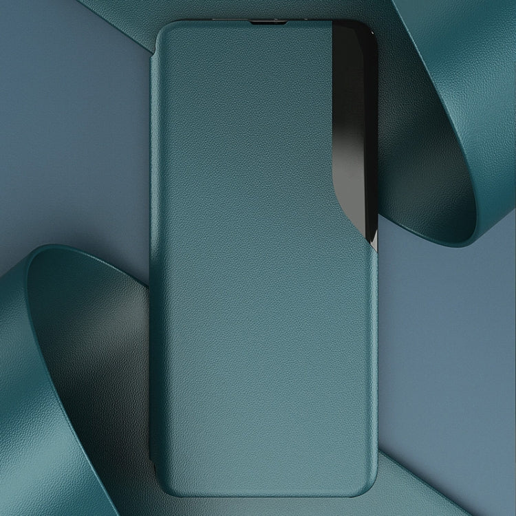 Side Display Flip Leather Phone Case, For iPhone 17e / 16e, For iPhone 17 Pro Max, For iPhone 17 Pro, For iPhone 17