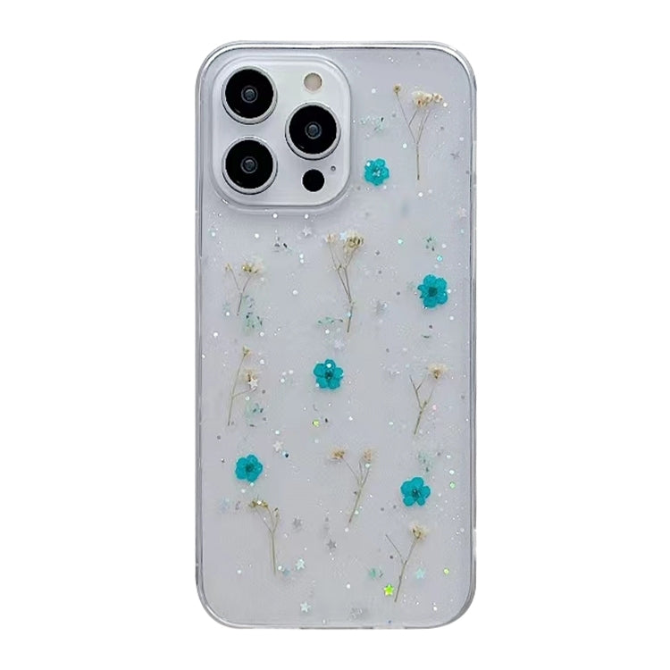 Gypsophila Flowers Pattern TPU Protective Phone Case, For iPhone 17e / 16e, For iPhone 16 Pro Max, For iPhone 16 Pro, For iPhone 16 Plus, For iPhone 16, For iPhone 15 Pro Max