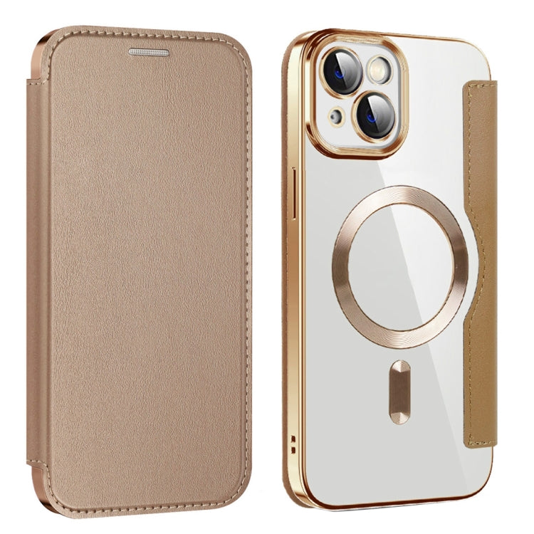 Shield MagSafe RFID Anti-theft Leather Phone Case, For iPhone 15 Pro, For iPhone 15 Plus