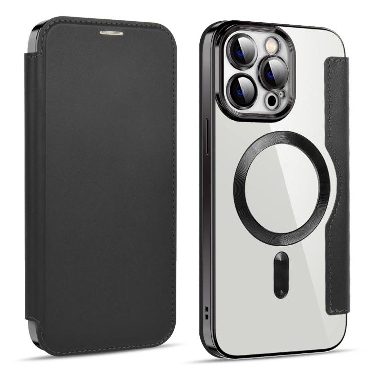 Shield MagSafe RFID Anti-theft Leather Phone Case, For iPhone 15 Pro, For iPhone 15 Plus