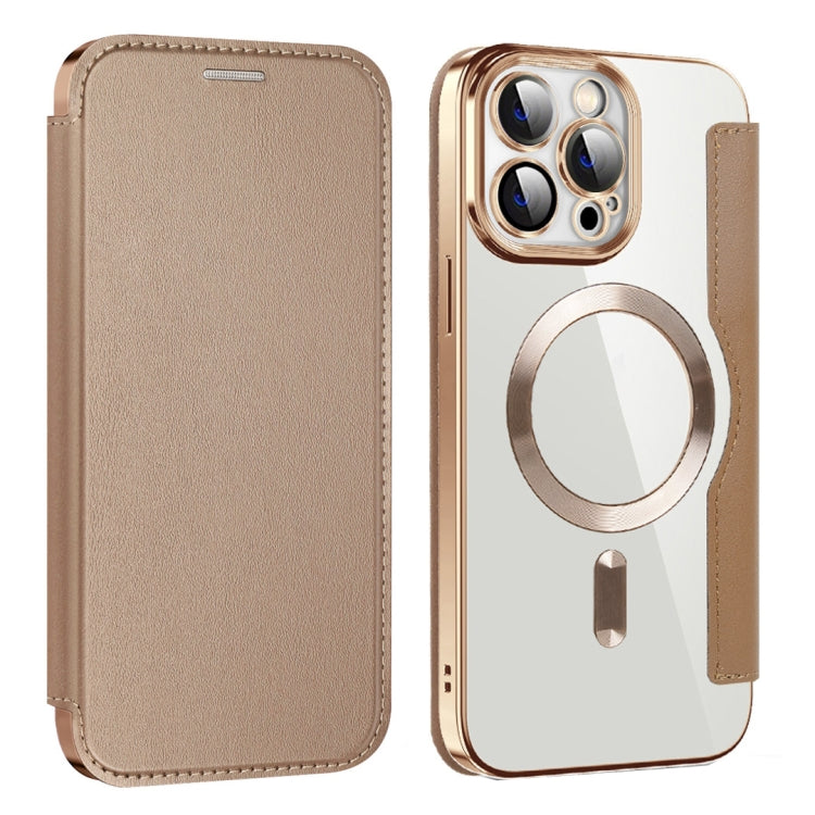 Shield MagSafe RFID Anti-theft Leather Phone Case, For iPhone 15 Pro, For iPhone 15 Plus