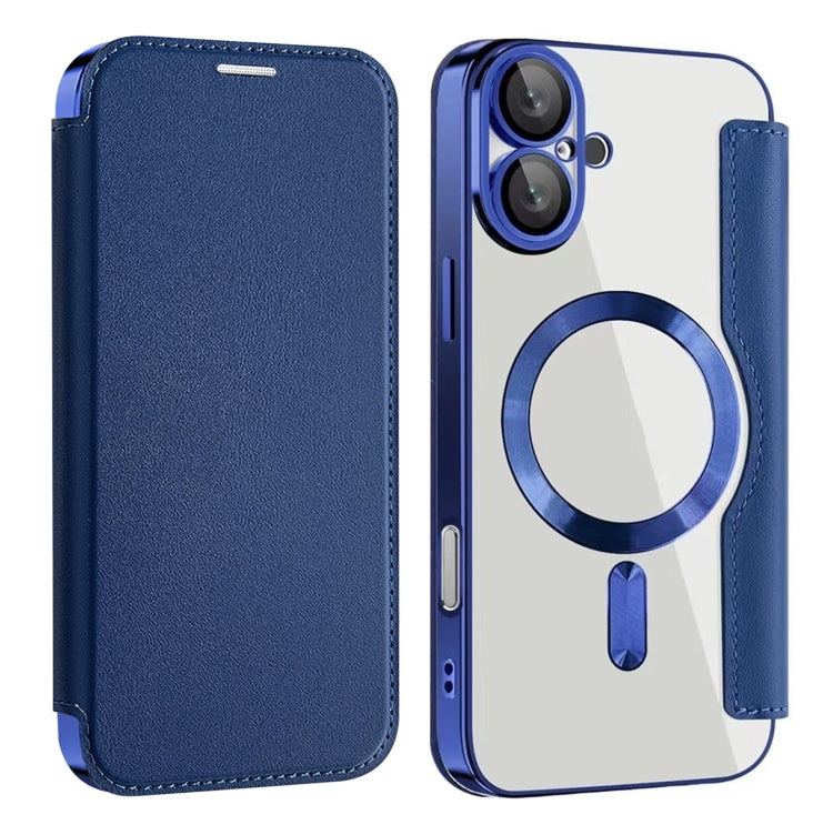 Shield MagSafe RFID Anti-theft Leather Phone Case, For iPhone 16 Pro, For iPhone 16 Plus