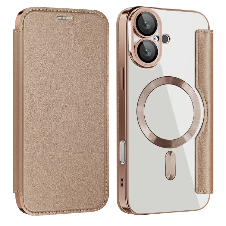 Shield MagSafe RFID Anti-theft Leather Phone Case, For iPhone 16 Pro, For iPhone 16 Plus