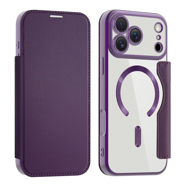 Shield MagSafe RFID Anti-theft Leather Phone Case, For iPhone 17 Pro Max, For iPhone 17 Pro