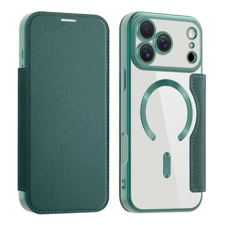 Shield MagSafe RFID Anti-theft Leather Phone Case, For iPhone 17 Pro Max, For iPhone 17 Pro
