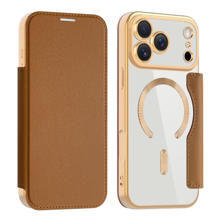 Shield MagSafe RFID Anti-theft Leather Phone Case, For iPhone 17 Pro Max, For iPhone 17 Pro