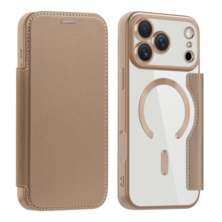 Shield MagSafe RFID Anti-theft Leather Phone Case, For iPhone 17 Pro Max, For iPhone 17 Pro