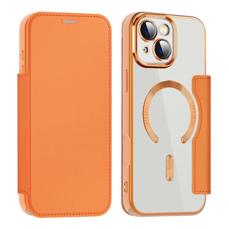 Shield MagSafe RFID Anti-theft Leather Phone Case, For iPhone 15