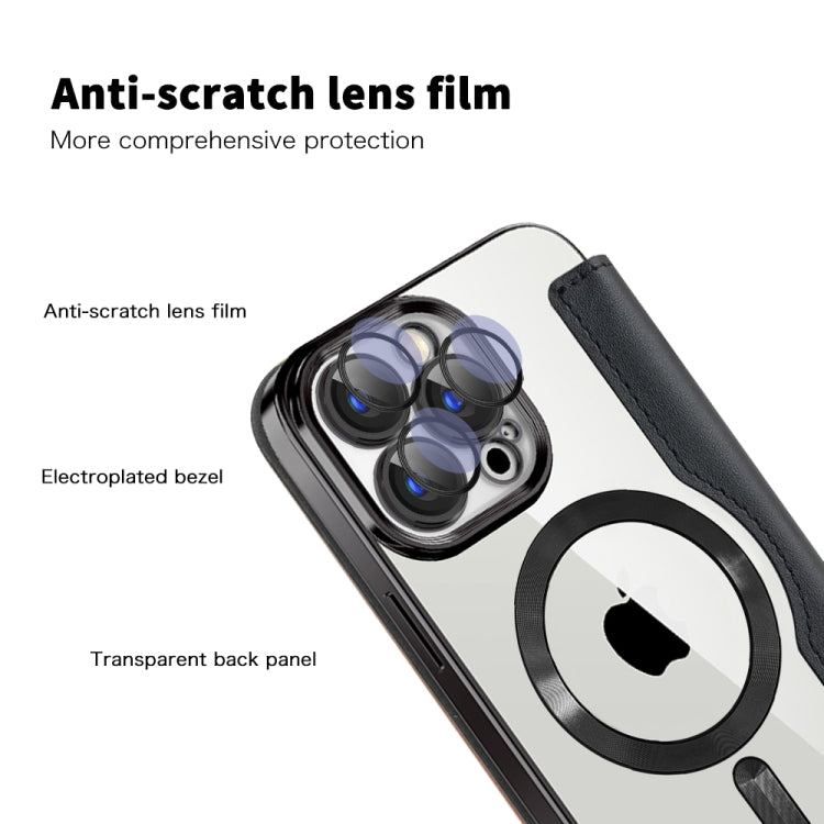 Shield MagSafe RFID Anti-theft Leather Phone Case, For iPhone 17, For iPhone Air