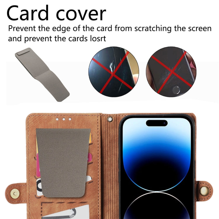 Geometric Zipper Wallet Side Buckle Leather Phone Case with Crossbody Lanyard, For  iPhone 15 Pro Max, For iPhone 15 Pro, For iPhone 15 Plus, For iPhone 15
