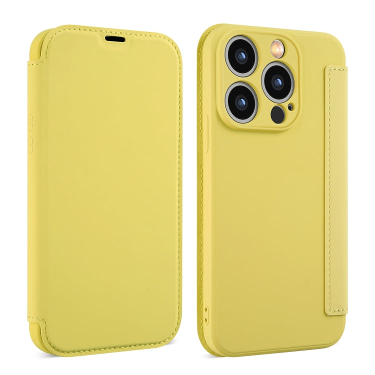 Imitate Liquid Skin Feel Leather Phone Case with Card Slots