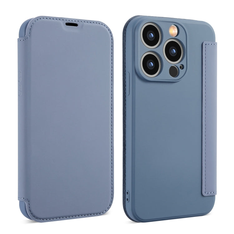 Imitate Liquid Skin Feel Leather Phone Case with Card Slots