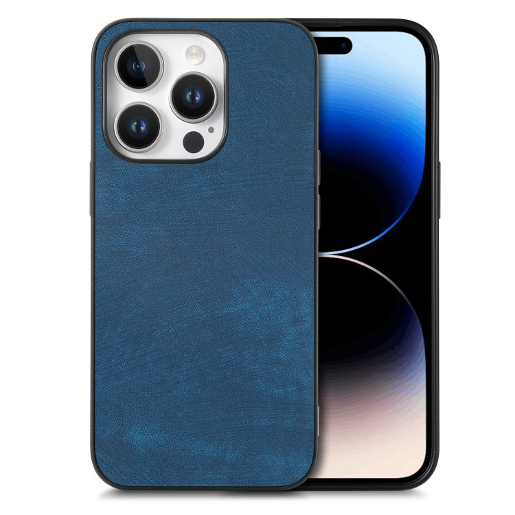 Vintage Leather PC Back Cover Phone Case, iPhone 16e, For iPhone 15 Pro Max, For iPhone 15 Pro, For iPhone 15 Plus