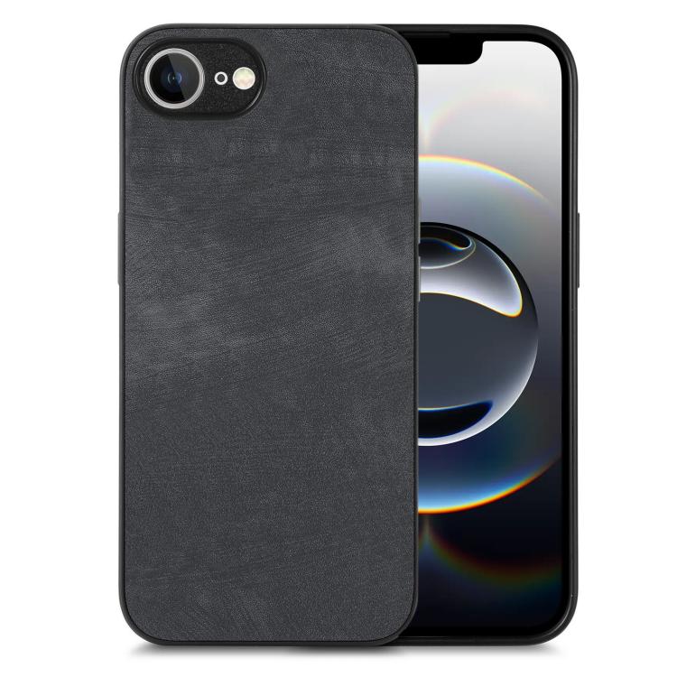 Vintage Leather PC Back Cover Phone Case, For iPhone 16 Pro Max, For iPhone 16 Pro, For iPhone 16 Plus, For iPhone 16