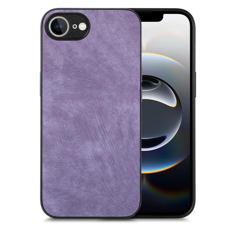 Vintage Leather PC Back Cover Phone Case, For iPhone 16 Pro Max, For iPhone 16 Pro, For iPhone 16 Plus, For iPhone 16