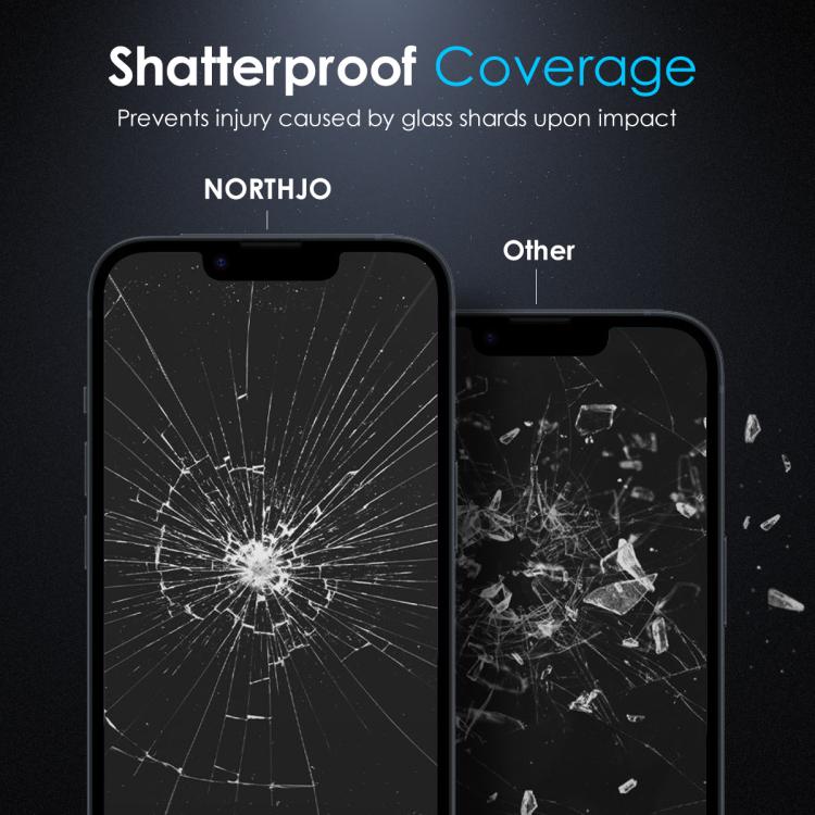 NORTHJO A++ 0.3mm 28 Degree Privacy Screen Tempered Glass Film, For iPhone 16 Pro Max, For iPhone 16 Pro, For iPhone 16 Plus, For iPhone 16, For iPhone 16e, For iPhone 14 Pro, For iPhone 14 Pro Max, For iPhone 12 Pro Max, For iPhone 15 Plus / 15 Pro Ma...