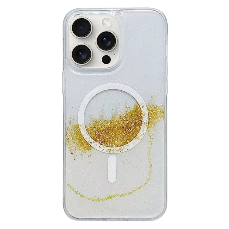 Gilding MagSafe Hybrid Clear TPU Phone Case, For iPhone 16, For iPhone 15 Pro Max, For iPhone 15 Pro