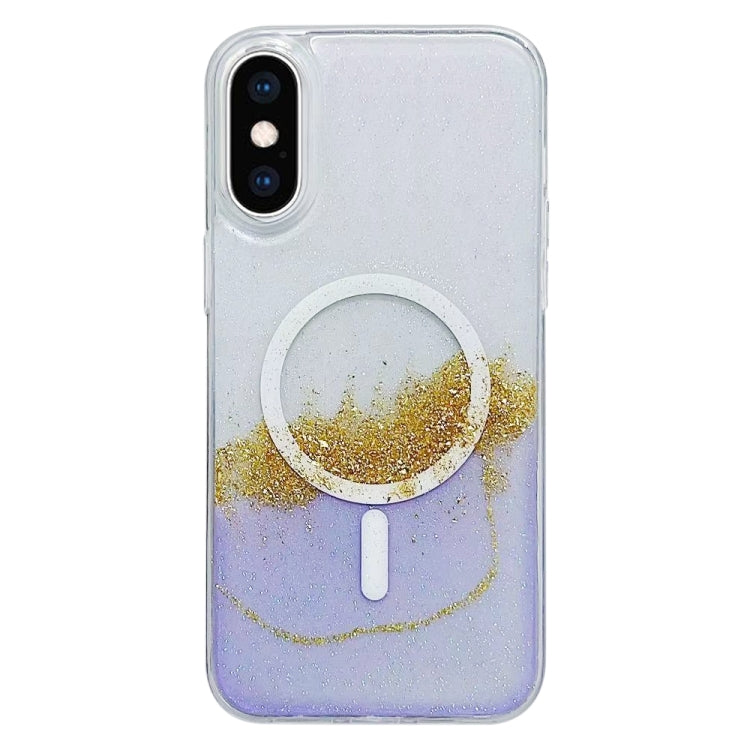 Gilding MagSafe Hybrid Clear TPU Phone Case, For iPhone X / XS, For iPhone XR, For iPhone XS Max