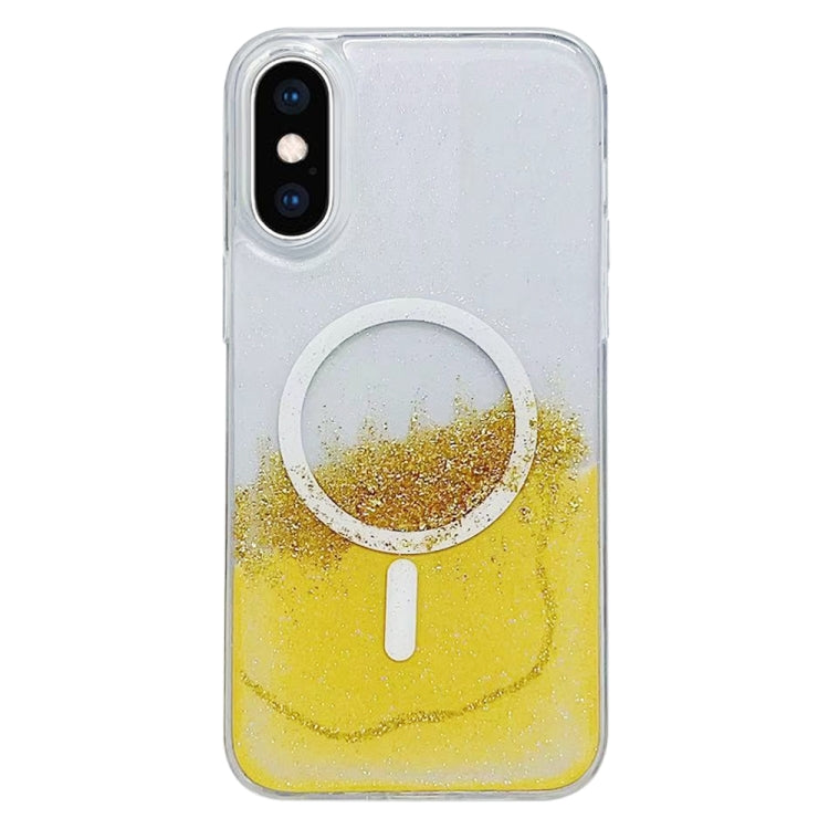 Gilding MagSafe Hybrid Clear TPU Phone Case, For iPhone X / XS, For iPhone XR, For iPhone XS Max