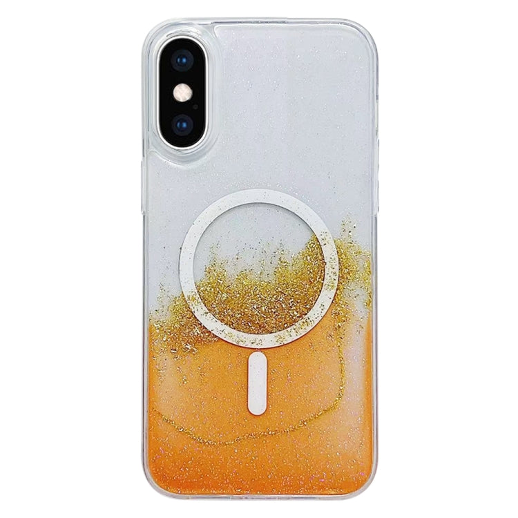 Gilding MagSafe Hybrid Clear TPU Phone Case, For iPhone X / XS, For iPhone XR, For iPhone XS Max