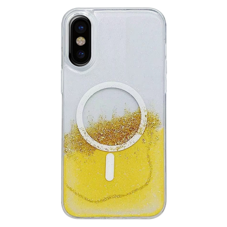 Gilding MagSafe Hybrid Clear TPU Phone Case, For iPhone X / XS, For iPhone XR, For iPhone XS Max