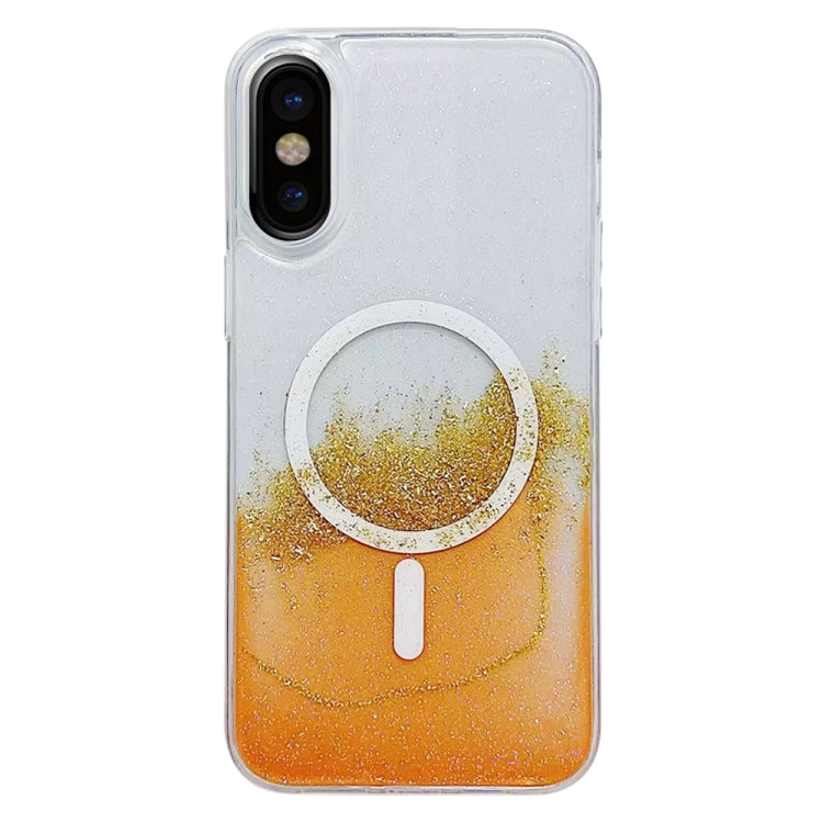 Gilding MagSafe Hybrid Clear TPU Phone Case, For iPhone X / XS, For iPhone XR, For iPhone XS Max