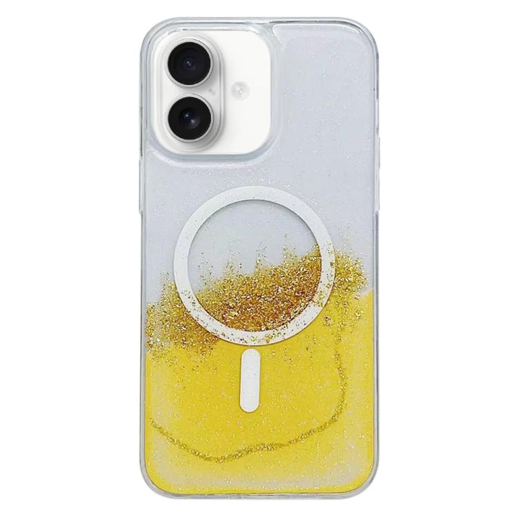 Gilding MagSafe Hybrid Clear TPU Phone Case, For iPhone 16 Pro Max, For iPhone 16 Pro, For iPhone 16 Plus