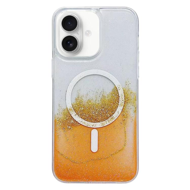 Gilding MagSafe Hybrid Clear TPU Phone Case, For iPhone 16 Pro Max, For iPhone 16 Pro, For iPhone 16 Plus