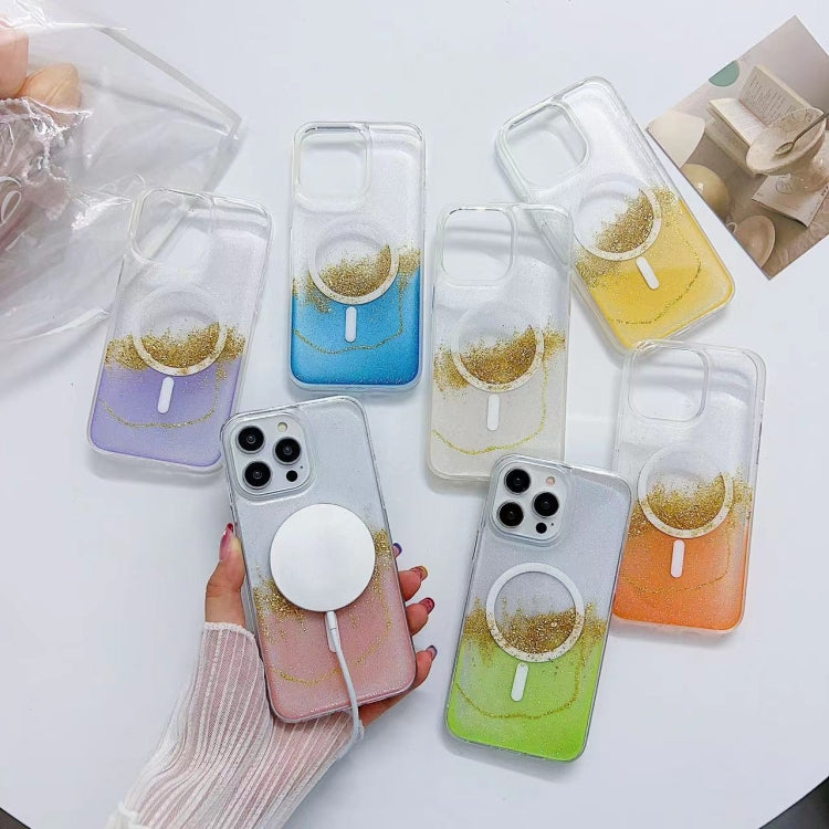 Gilding MagSafe Hybrid Clear TPU Phone Case, For iPhone 13, For iPhone 12 / 12 Pro, For iPhone 12 Pro Max