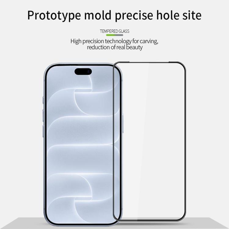 PINWUYO 9H 3D Curved Full Screen Explosion-proof Tempered Glass Film