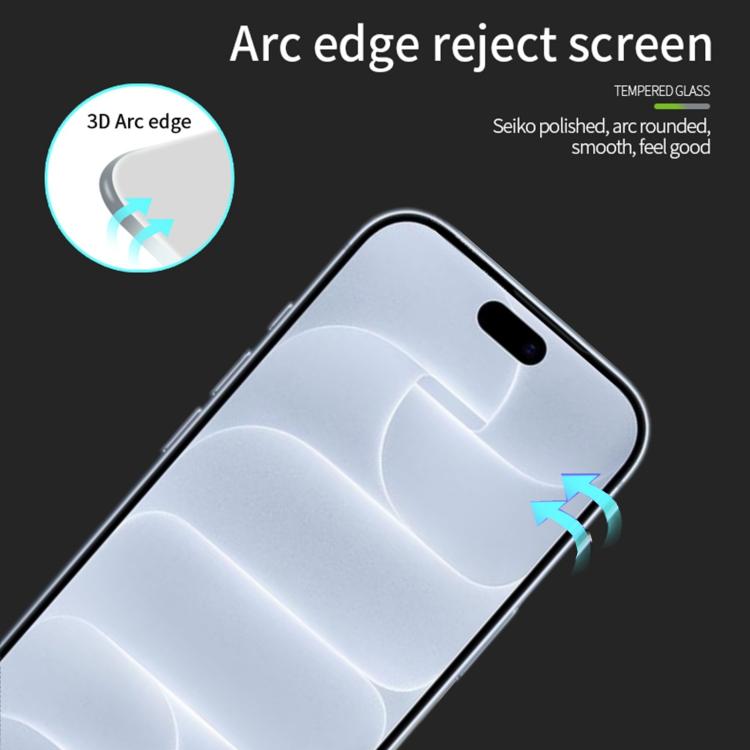 PINWUYO 9H 3D Curved Full Screen Explosion-proof Tempered Glass Film