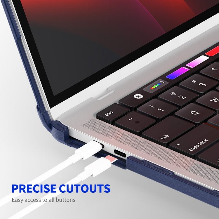 ENKAY Hat-Prince 3 in 1 Protective Bracket Case Cover Hard Shell with TPU Keyboard Film / PET Screen Protector, Version:US, For MacBook Air 13.3 A2179/A2337, For MacBook Pro 16 A2141