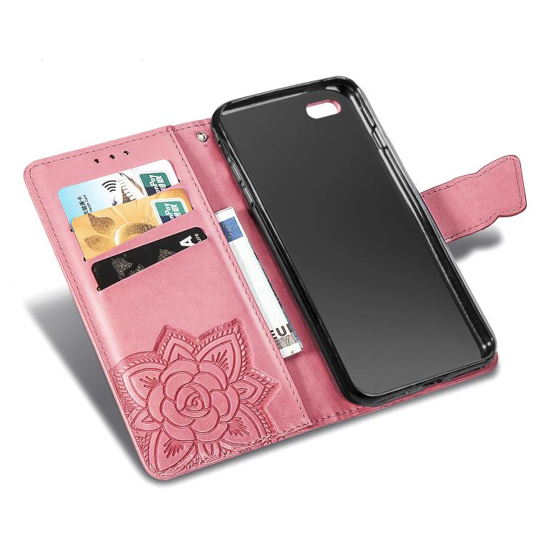 Butterfly Love Flower Embossed Leather Phone Case, For IPhone 17 Pro Max, For iPhone 17 Pro, For iPhone 17