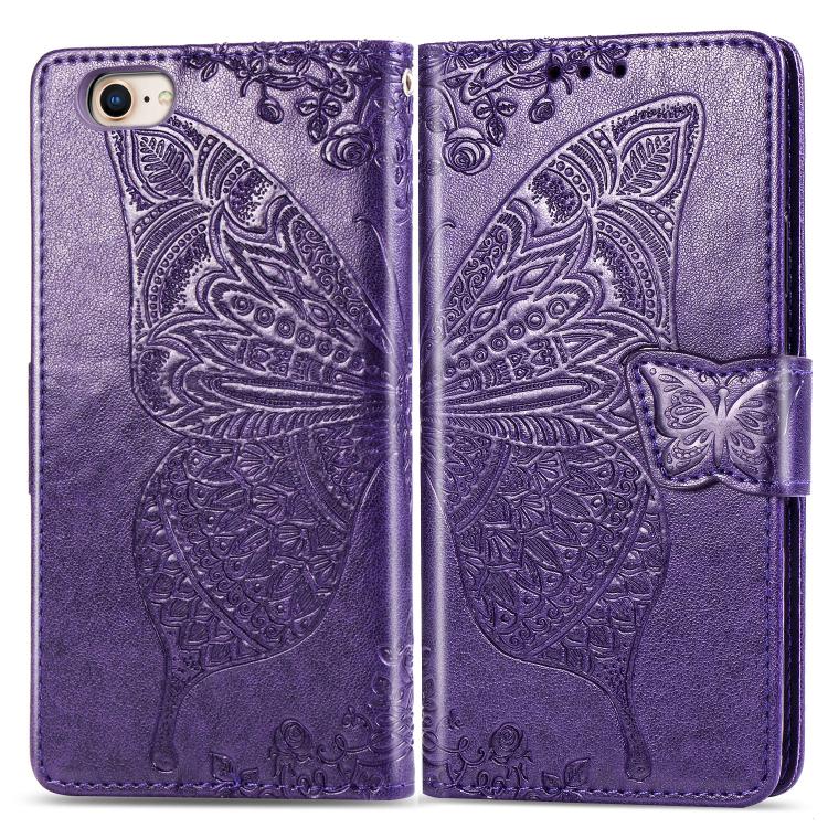 Butterfly Love Flower Embossed Leather Phone Case, For IPhone 17 Pro Max, For iPhone 17 Pro, For iPhone 17
